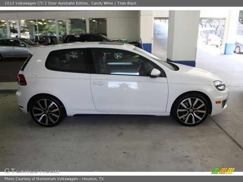 Candy White / Titan Black 2013 Volkswagen GTI 2 Door Autobahn Edition