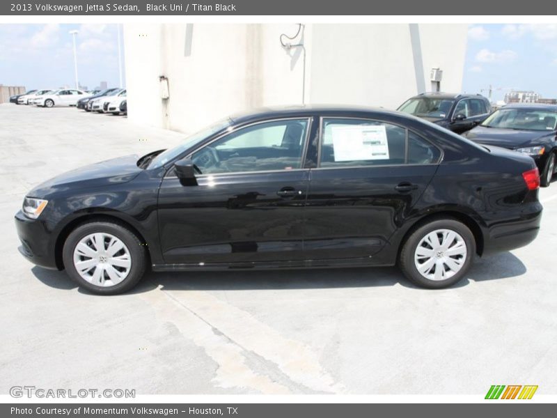 Black Uni / Titan Black 2013 Volkswagen Jetta S Sedan