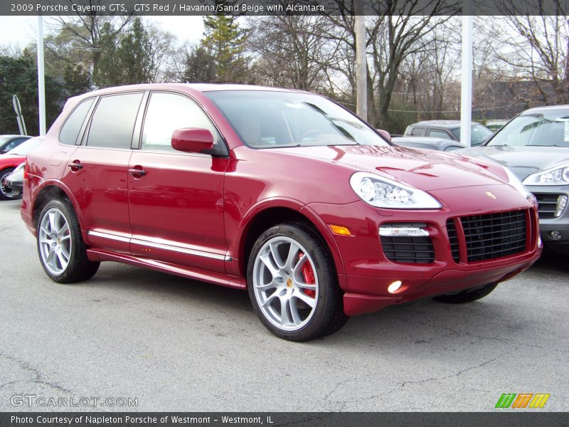 GTS Red / Havanna/Sand Beige with Alcantara 2009 Porsche Cayenne GTS