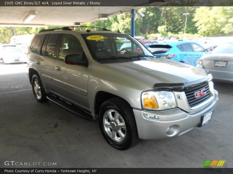 Liquid Silver Metallic / Ebony 2005 GMC Envoy SLT 4x4