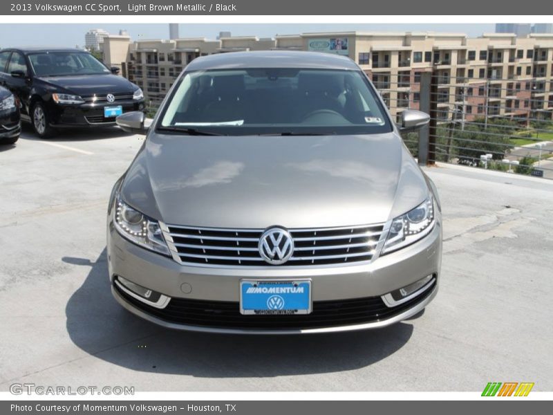 Light Brown Metallic / Black 2013 Volkswagen CC Sport