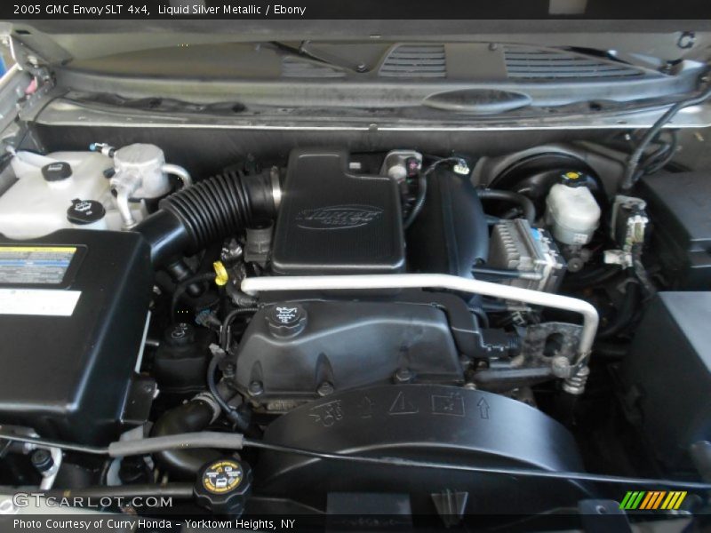 Liquid Silver Metallic / Ebony 2005 GMC Envoy SLT 4x4