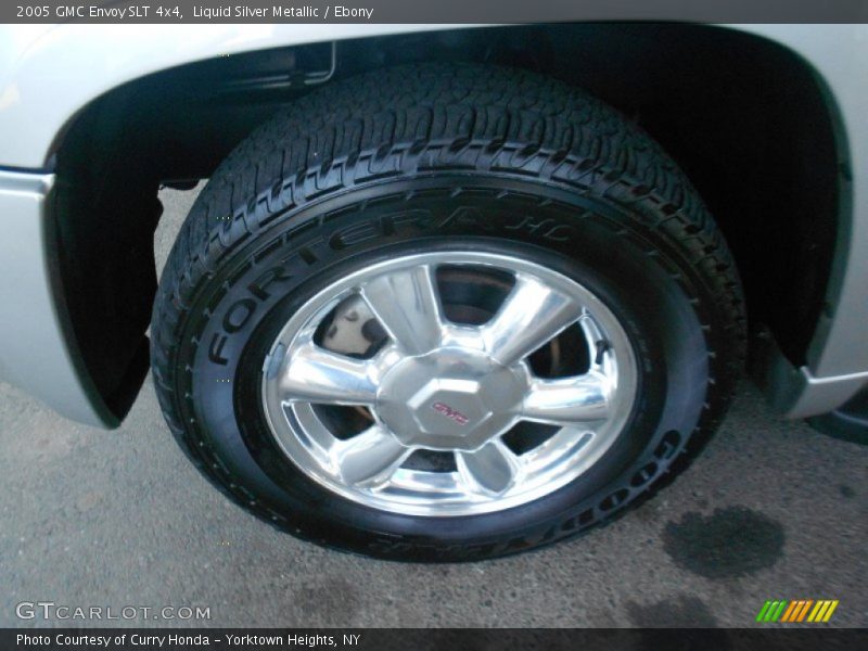Liquid Silver Metallic / Ebony 2005 GMC Envoy SLT 4x4