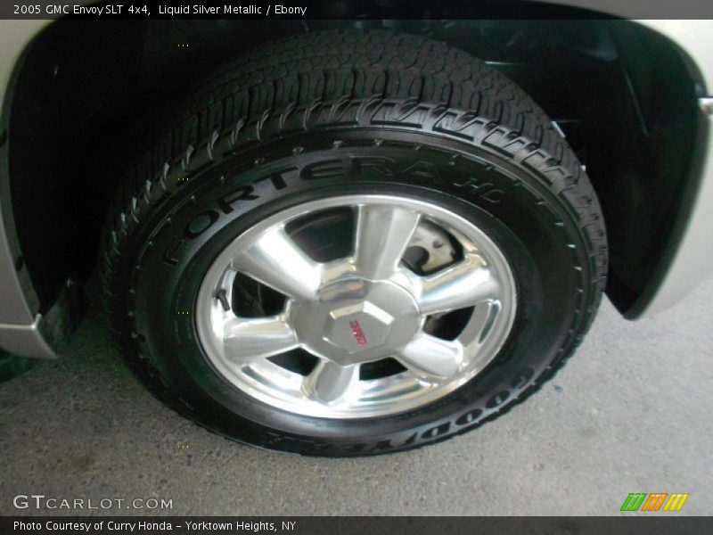 Liquid Silver Metallic / Ebony 2005 GMC Envoy SLT 4x4