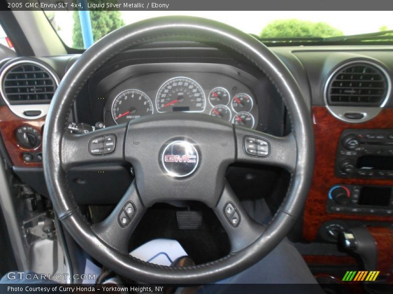 Liquid Silver Metallic / Ebony 2005 GMC Envoy SLT 4x4