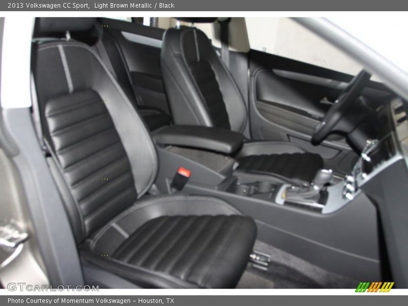 Light Brown Metallic / Black 2013 Volkswagen CC Sport
