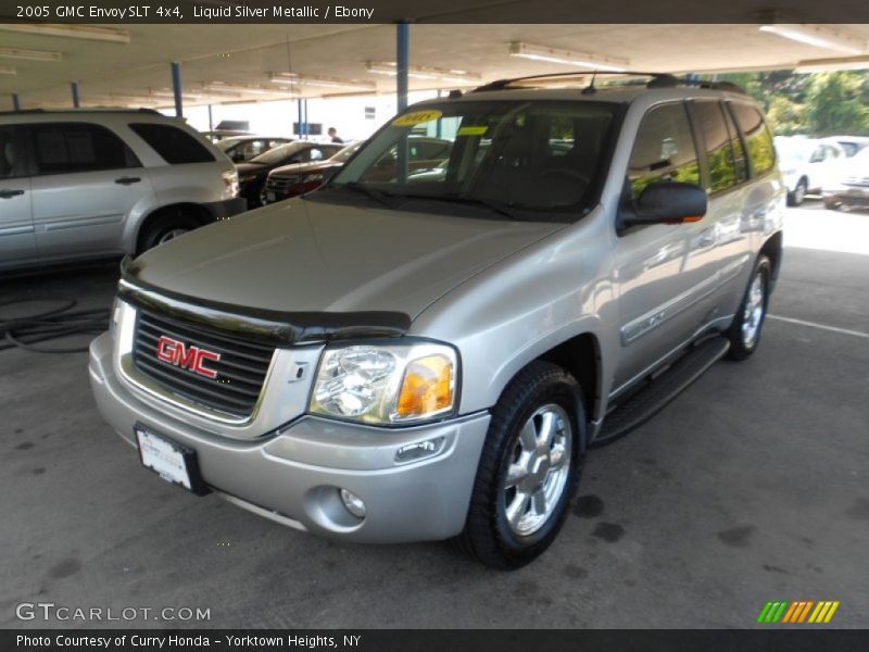 Liquid Silver Metallic / Ebony 2005 GMC Envoy SLT 4x4