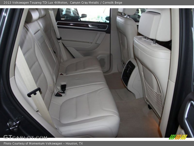 Canyon Gray Metallic / Cornsilk Beige 2013 Volkswagen Touareg TDI Lux 4XMotion