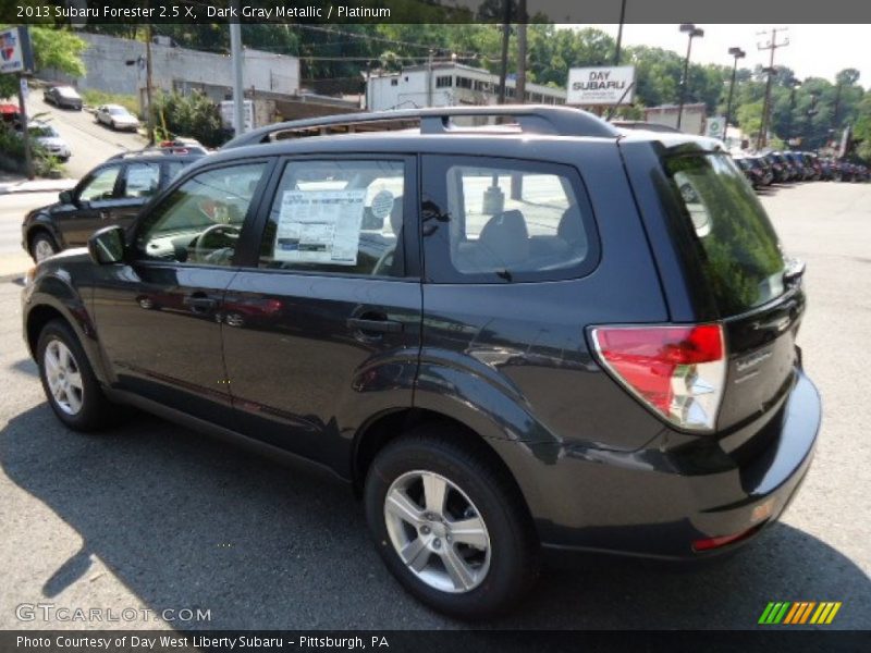 Dark Gray Metallic / Platinum 2013 Subaru Forester 2.5 X