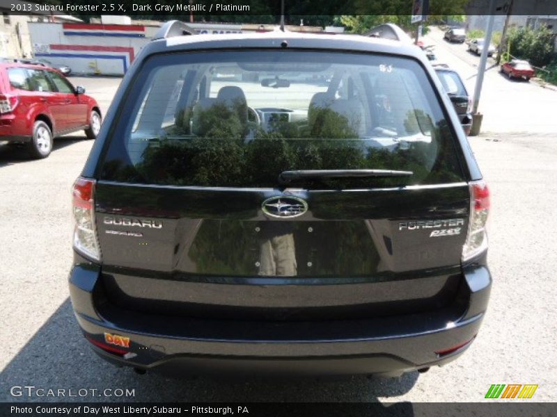 Dark Gray Metallic / Platinum 2013 Subaru Forester 2.5 X