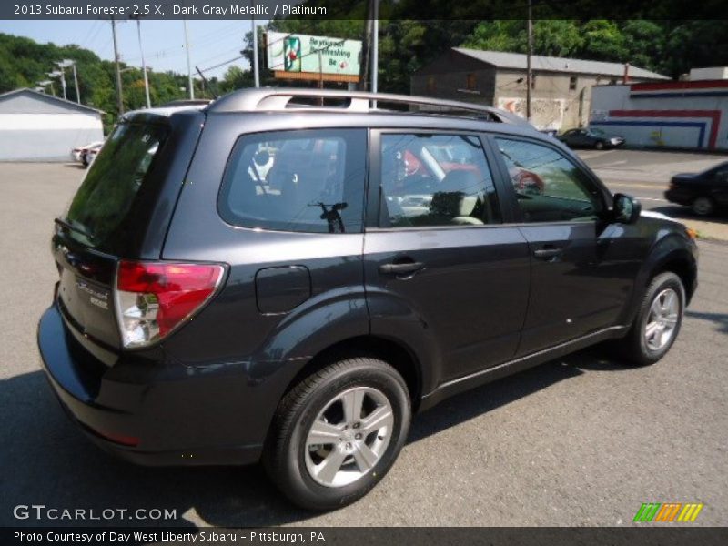 Dark Gray Metallic / Platinum 2013 Subaru Forester 2.5 X