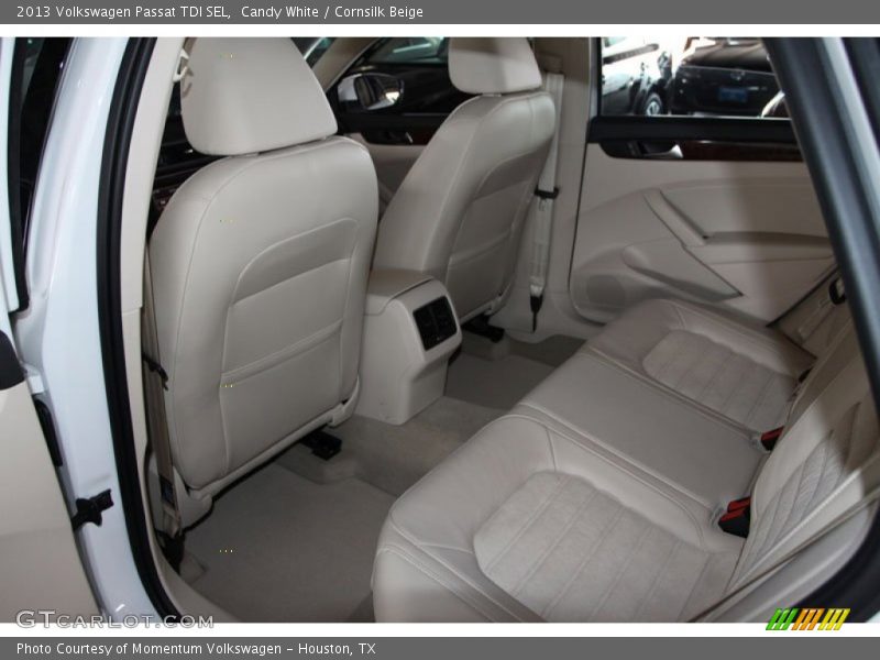 Candy White / Cornsilk Beige 2013 Volkswagen Passat TDI SEL