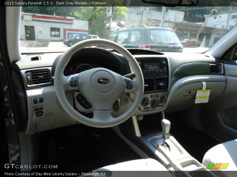 Dark Gray Metallic / Platinum 2013 Subaru Forester 2.5 X