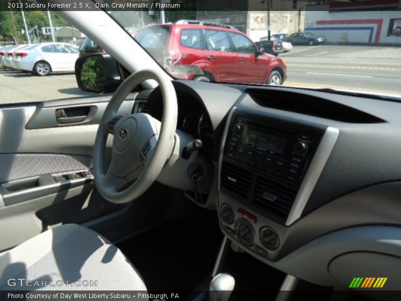 Dark Gray Metallic / Platinum 2013 Subaru Forester 2.5 X