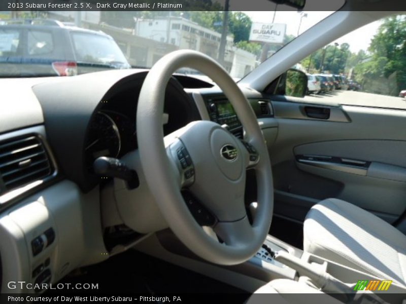 Dark Gray Metallic / Platinum 2013 Subaru Forester 2.5 X