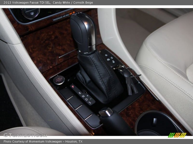 Candy White / Cornsilk Beige 2013 Volkswagen Passat TDI SEL