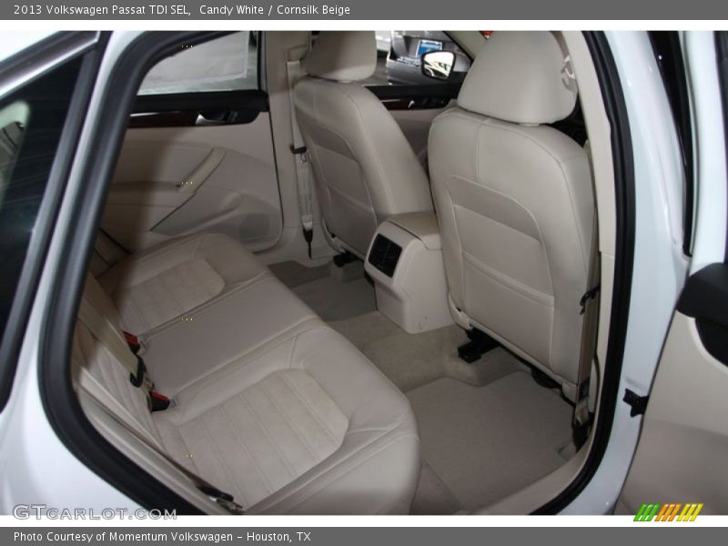 Candy White / Cornsilk Beige 2013 Volkswagen Passat TDI SEL