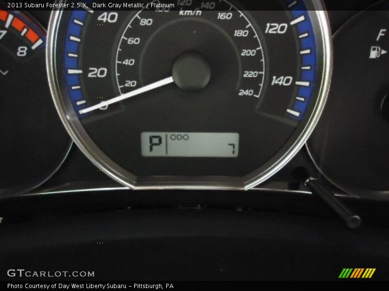 Dark Gray Metallic / Platinum 2013 Subaru Forester 2.5 X