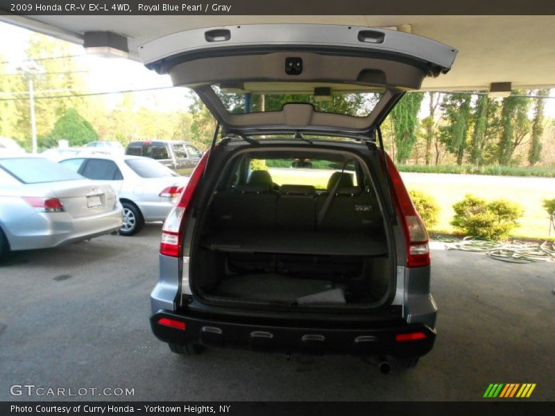 Royal Blue Pearl / Gray 2009 Honda CR-V EX-L 4WD