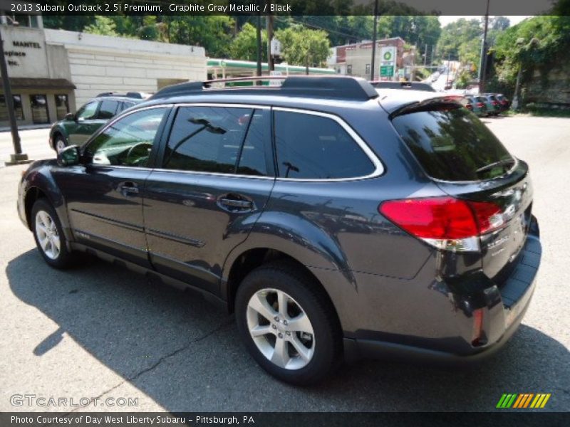Graphite Gray Metallic / Black 2013 Subaru Outback 2.5i Premium