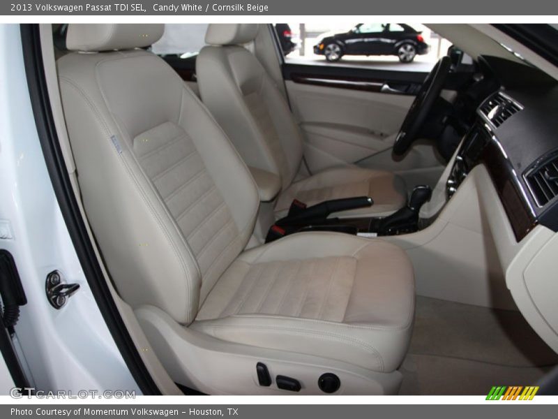 Candy White / Cornsilk Beige 2013 Volkswagen Passat TDI SEL