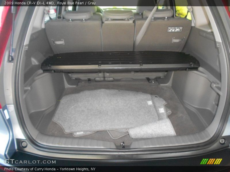 Royal Blue Pearl / Gray 2009 Honda CR-V EX-L 4WD