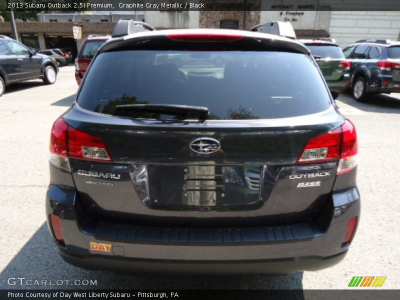 Graphite Gray Metallic / Black 2013 Subaru Outback 2.5i Premium