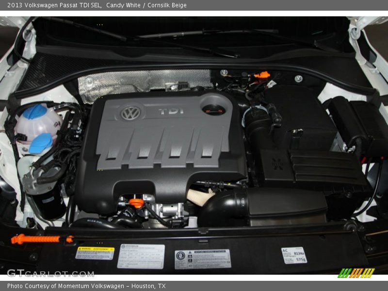 Candy White / Cornsilk Beige 2013 Volkswagen Passat TDI SEL