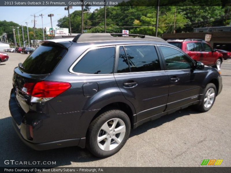 Graphite Gray Metallic / Black 2013 Subaru Outback 2.5i Premium