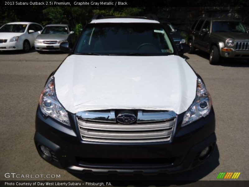 Graphite Gray Metallic / Black 2013 Subaru Outback 2.5i Premium