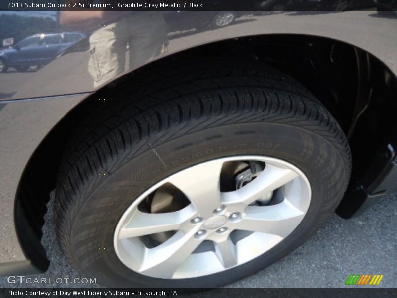 Graphite Gray Metallic / Black 2013 Subaru Outback 2.5i Premium