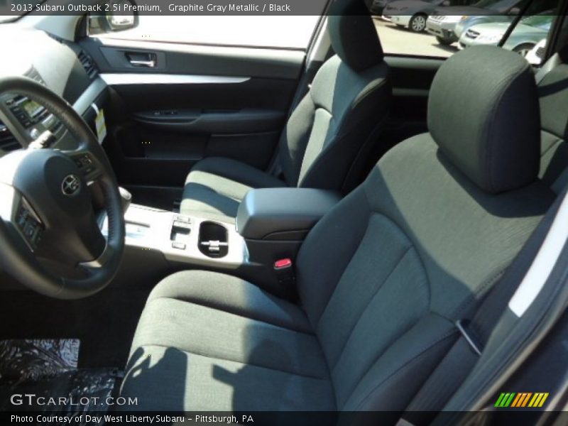 Graphite Gray Metallic / Black 2013 Subaru Outback 2.5i Premium