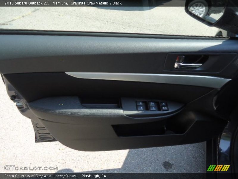 Graphite Gray Metallic / Black 2013 Subaru Outback 2.5i Premium