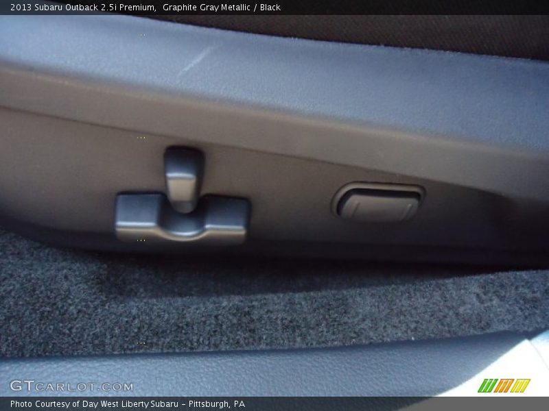 Graphite Gray Metallic / Black 2013 Subaru Outback 2.5i Premium