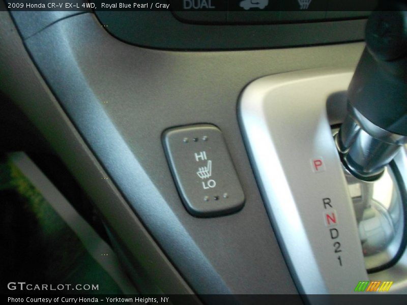 Royal Blue Pearl / Gray 2009 Honda CR-V EX-L 4WD