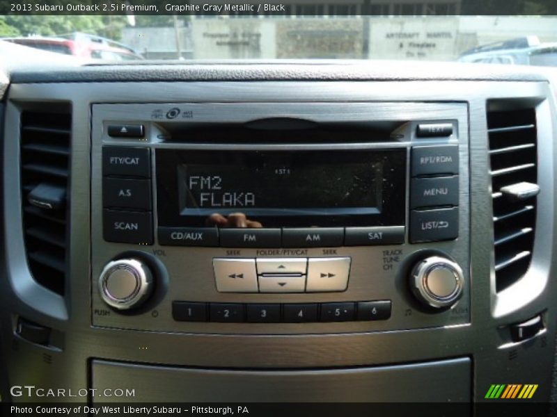 Graphite Gray Metallic / Black 2013 Subaru Outback 2.5i Premium