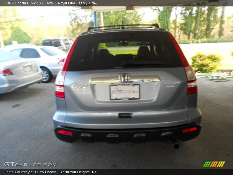 Royal Blue Pearl / Gray 2009 Honda CR-V EX-L 4WD