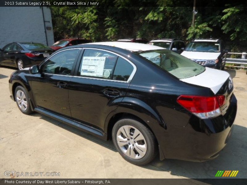 Crystal Black Silica / Ivory 2013 Subaru Legacy 2.5i