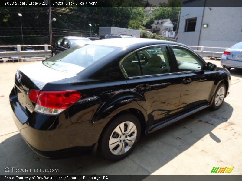 Crystal Black Silica / Ivory 2013 Subaru Legacy 2.5i