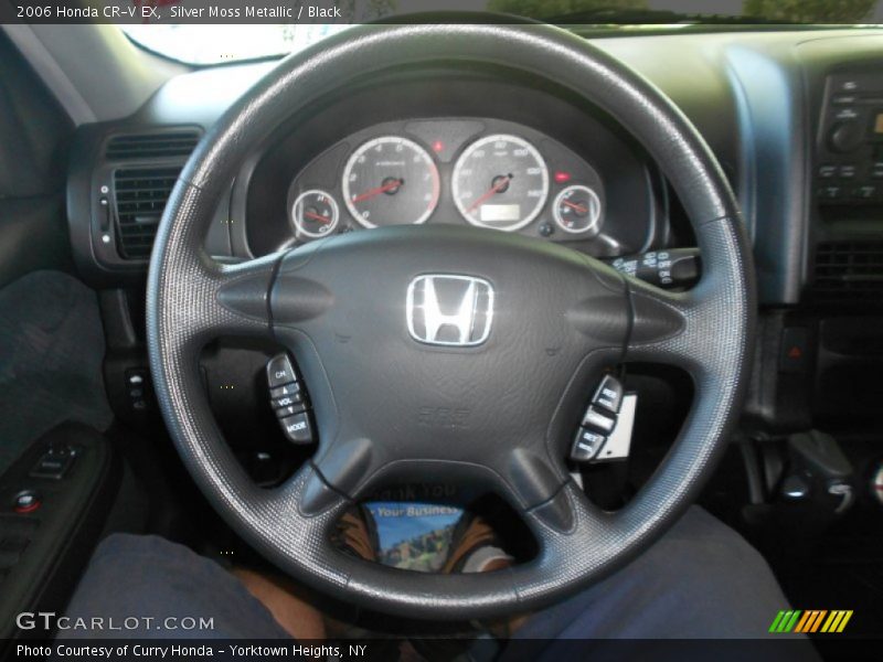 Silver Moss Metallic / Black 2006 Honda CR-V EX