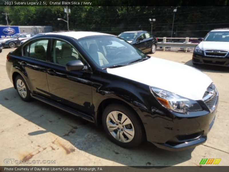 Crystal Black Silica / Ivory 2013 Subaru Legacy 2.5i