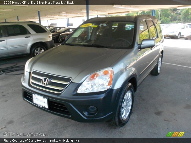 Silver Moss Metallic / Black 2006 Honda CR-V EX