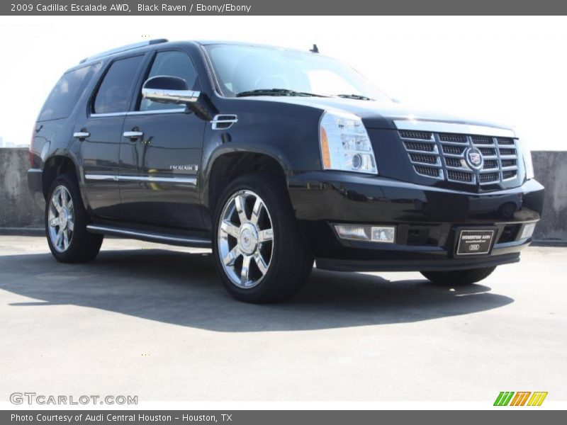 Black Raven / Ebony/Ebony 2009 Cadillac Escalade AWD