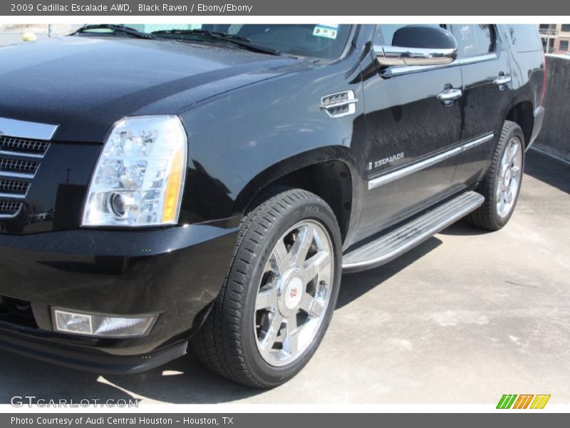 Black Raven / Ebony/Ebony 2009 Cadillac Escalade AWD