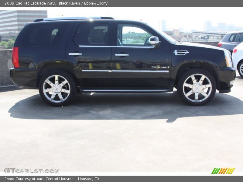 Black Raven / Ebony/Ebony 2009 Cadillac Escalade AWD