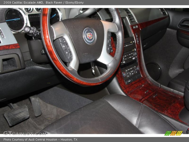 Black Raven / Ebony/Ebony 2009 Cadillac Escalade AWD