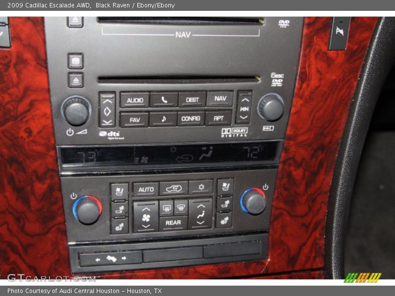 Black Raven / Ebony/Ebony 2009 Cadillac Escalade AWD