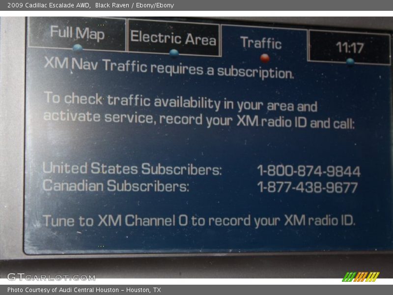 Black Raven / Ebony/Ebony 2009 Cadillac Escalade AWD