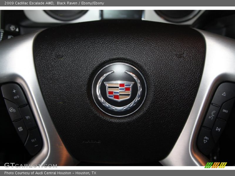 Black Raven / Ebony/Ebony 2009 Cadillac Escalade AWD