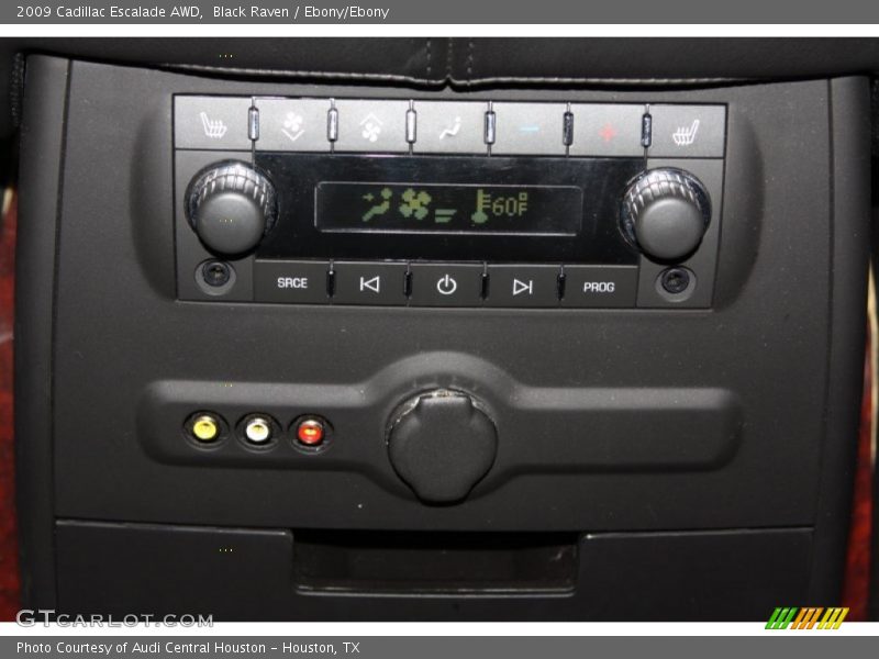 Black Raven / Ebony/Ebony 2009 Cadillac Escalade AWD